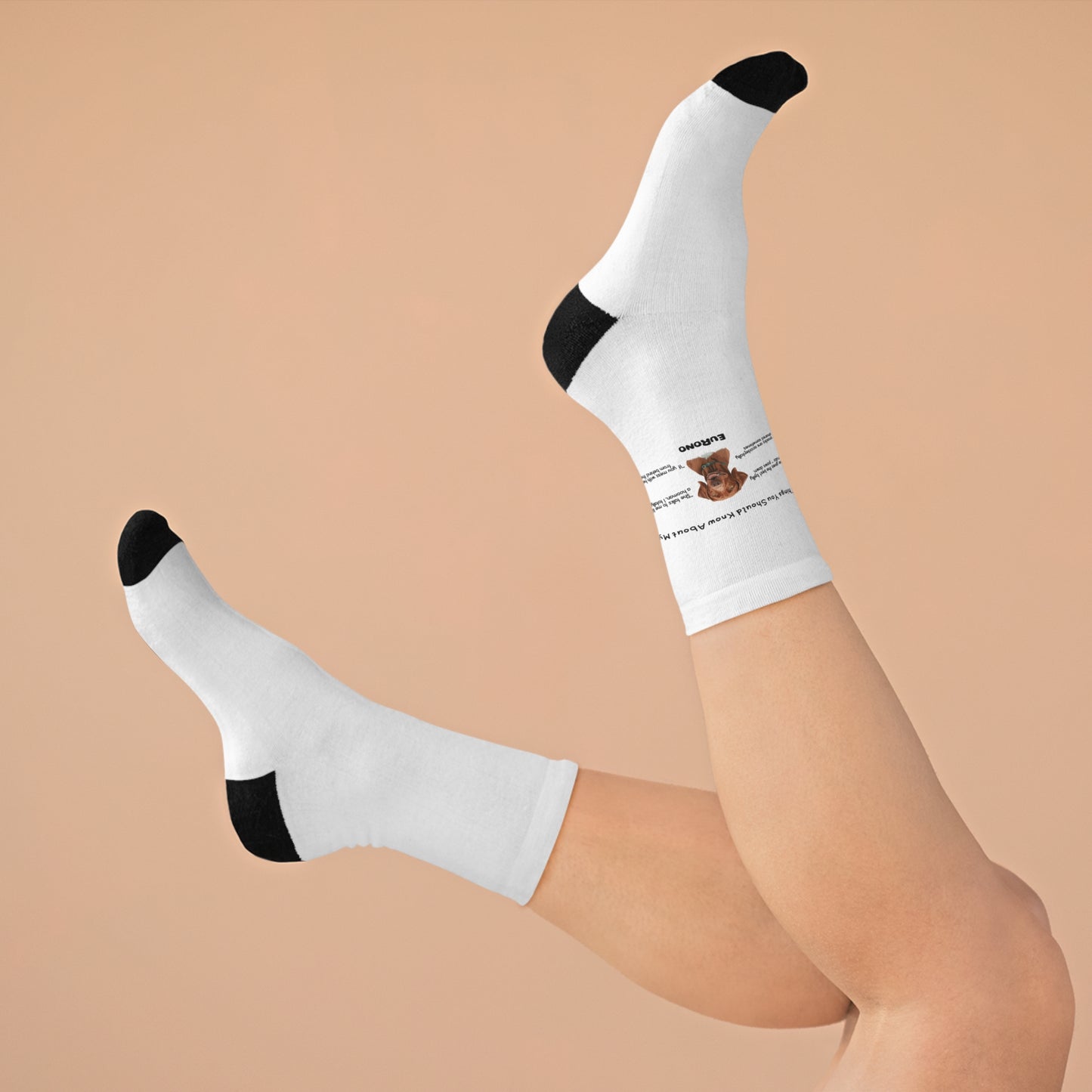 Eco-Friendly Recycled Poly Socks - Perfect Gift for Dog Lovers