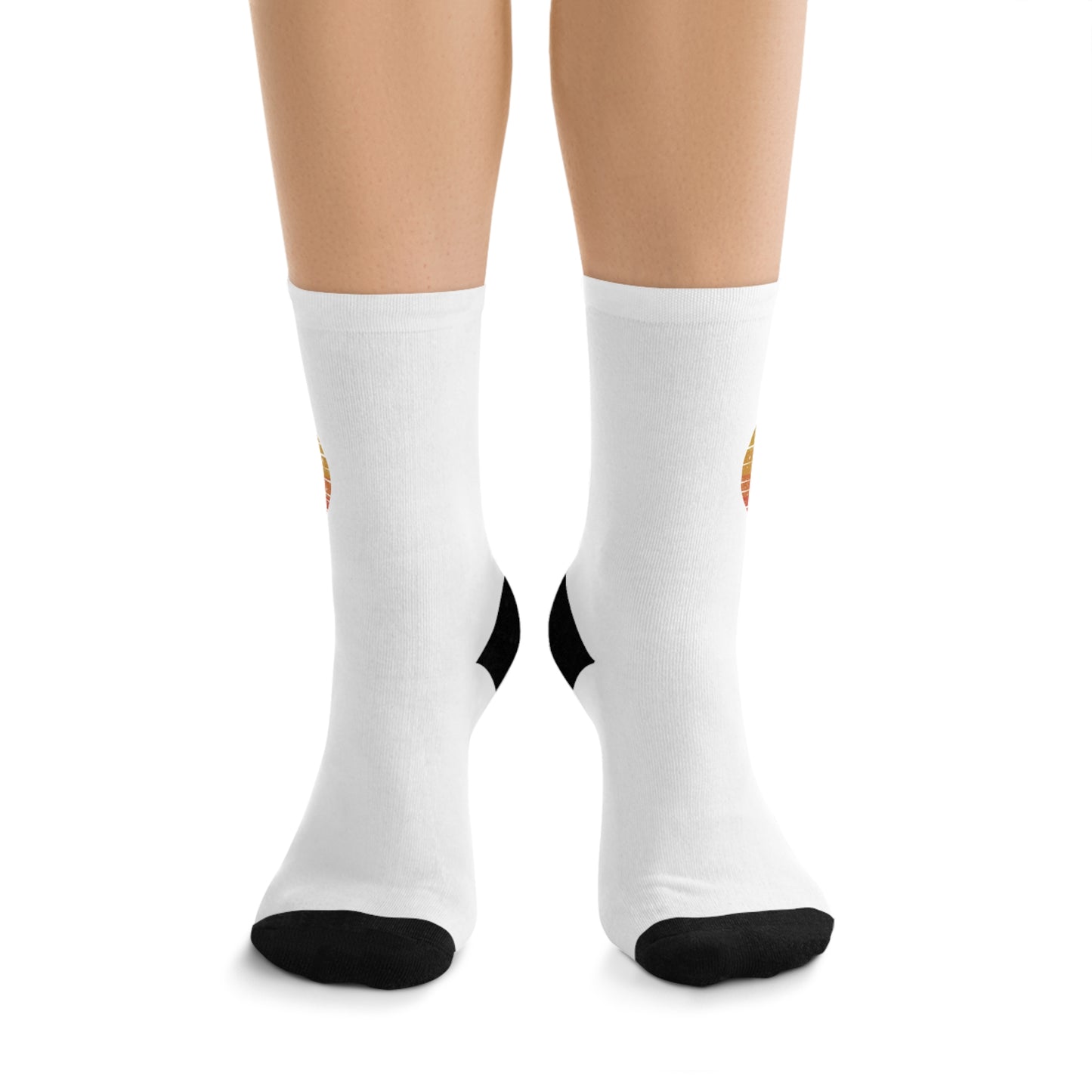 Waffle-Inspired Recycled Poly Socks – Fun & Eco-Friendly Footwear