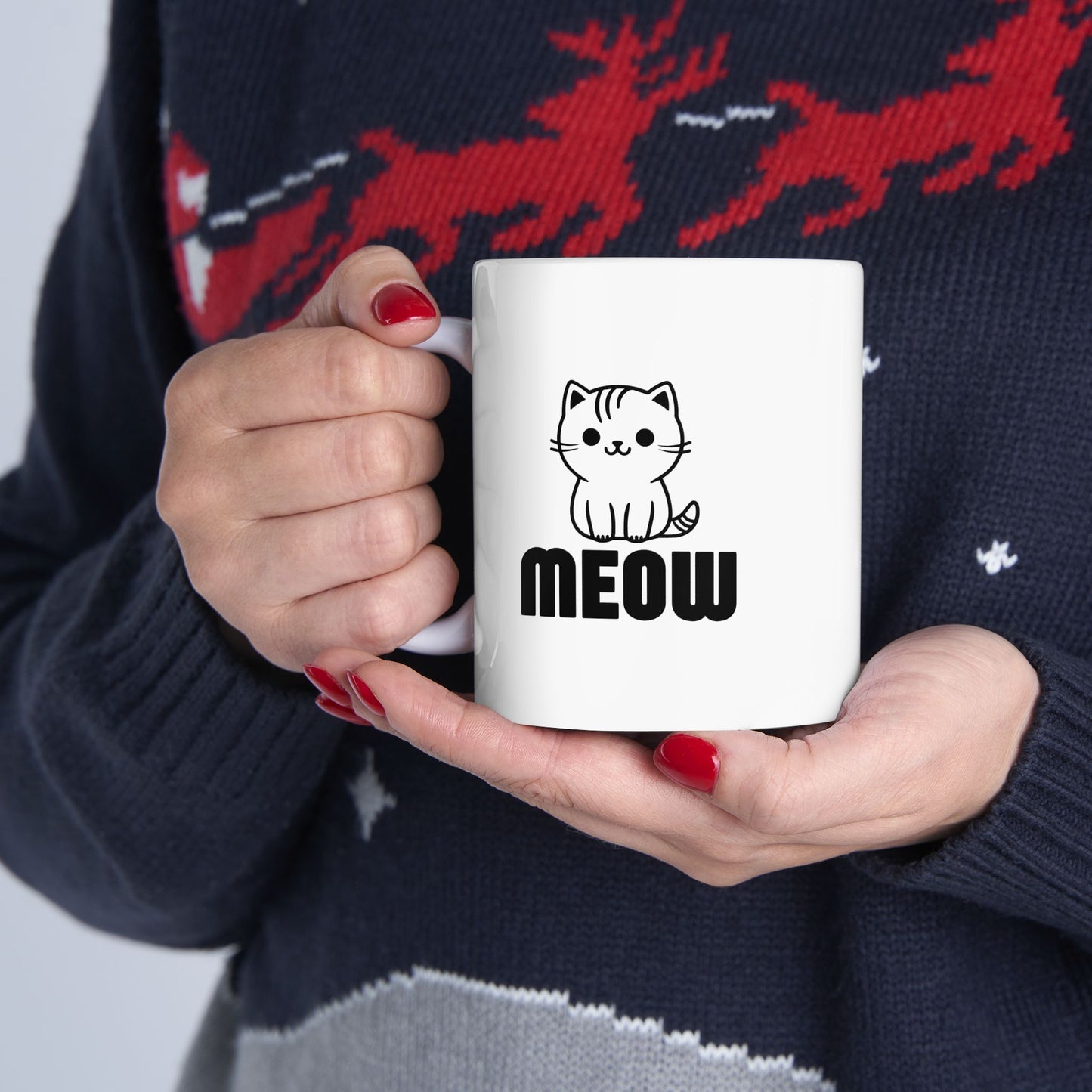 Funny Cat Ceramic Mug - Perfect Gift for Cat Lovers