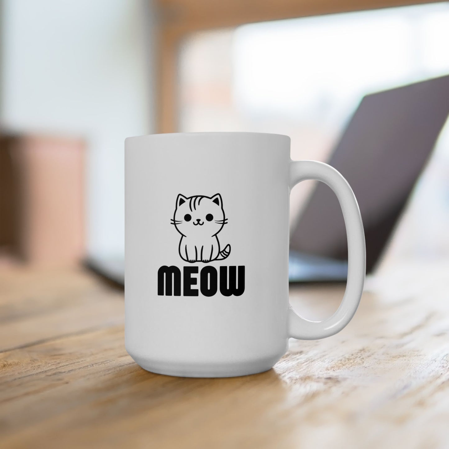 Funny Cat Ceramic Mug - Perfect Gift for Cat Lovers