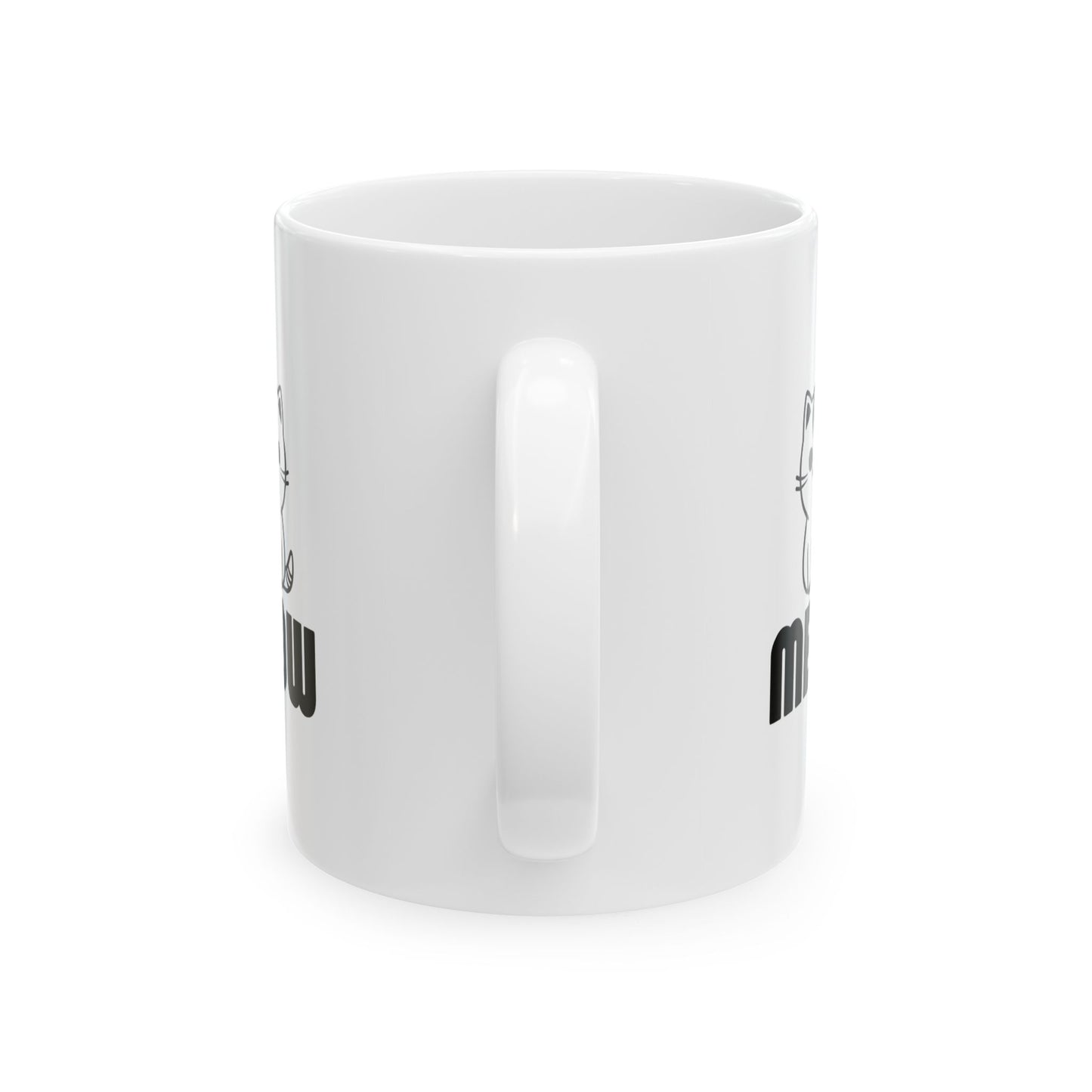 Funny Cat Ceramic Mug - Perfect Gift for Cat Lovers
