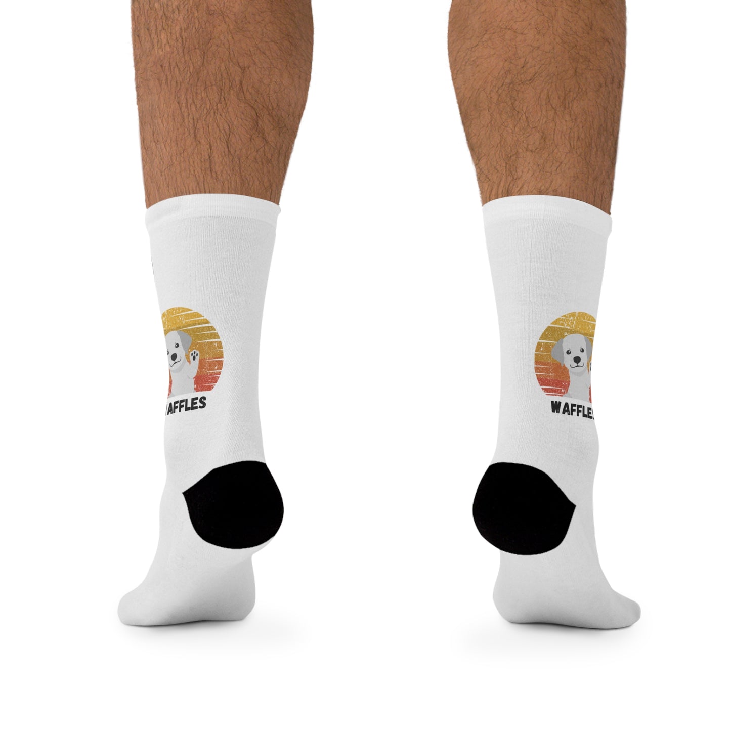 Waffle-Inspired Recycled Poly Socks – Fun & Eco-Friendly Footwear