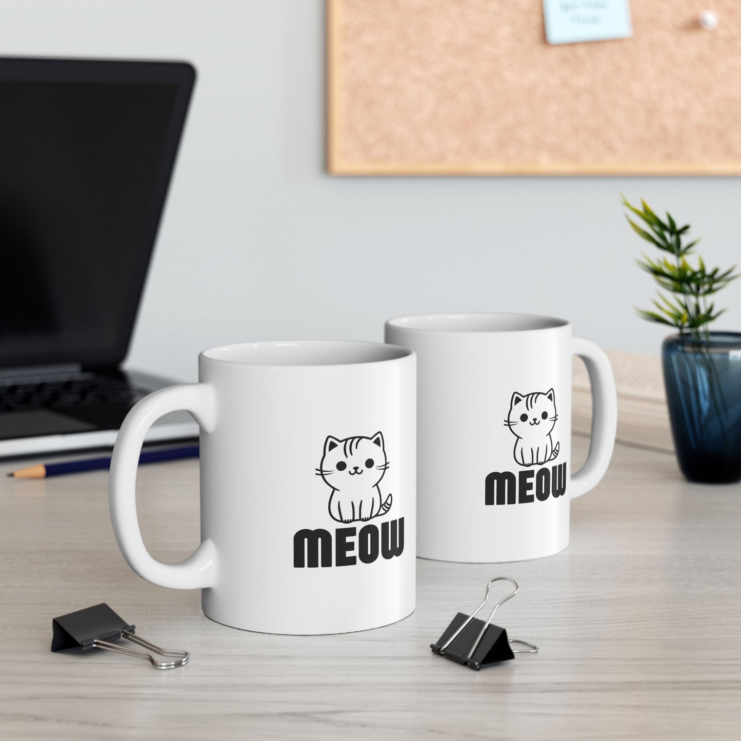 Funny Cat Ceramic Mug - Perfect Gift for Cat Lovers