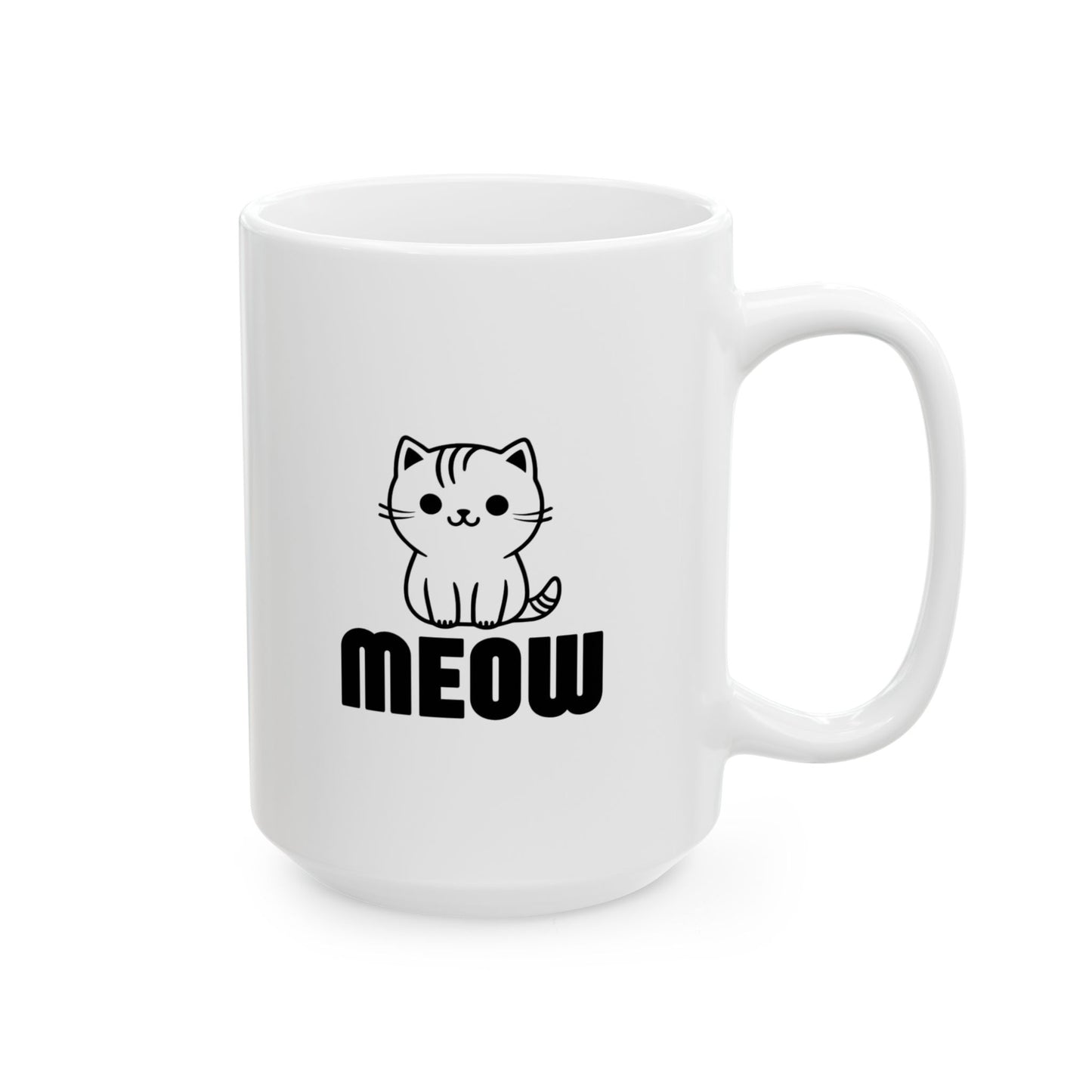 Funny Cat Ceramic Mug - Perfect Gift for Cat Lovers