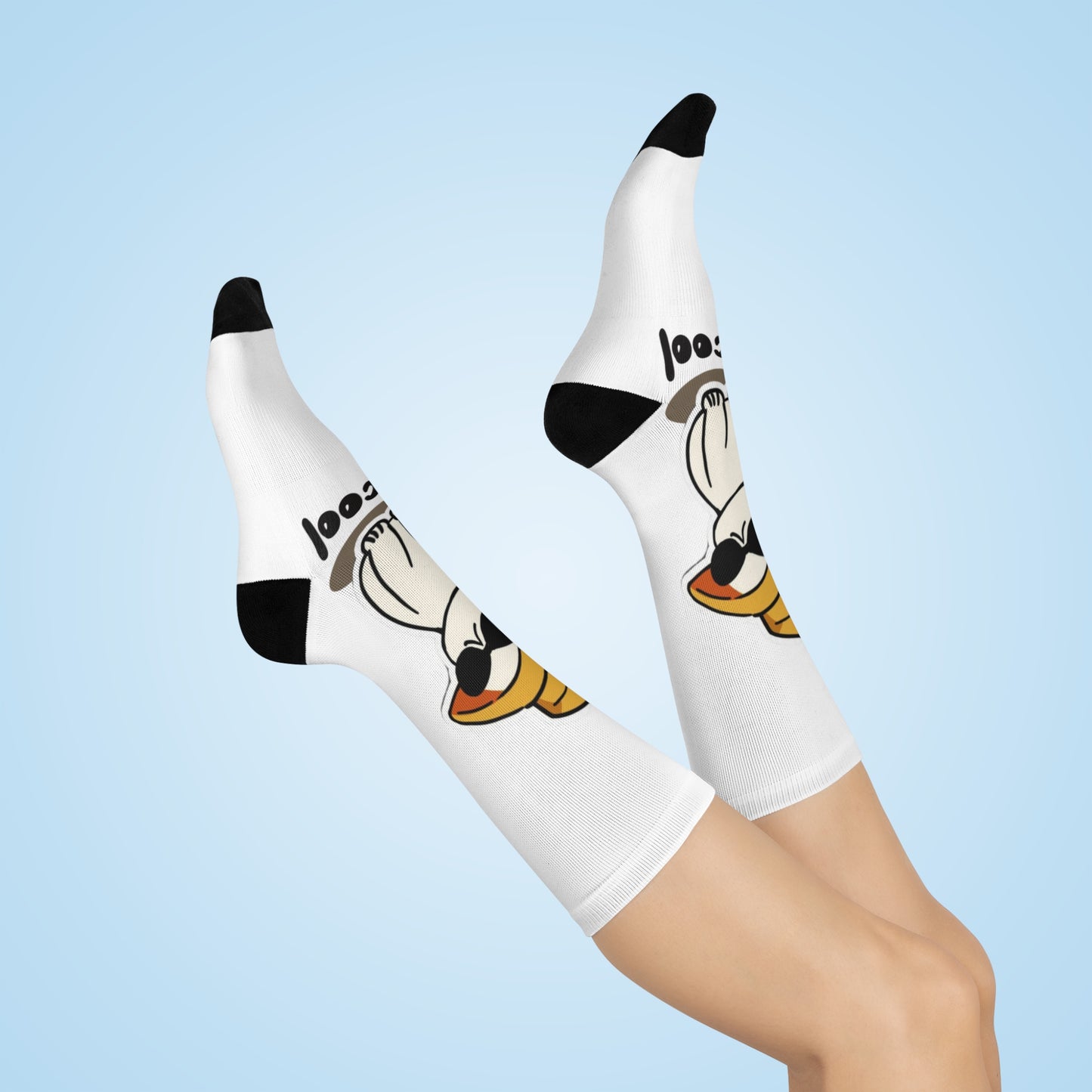 Cool Cat Crew Socks with Fun Design – Perfect for Gifts and Everyday Wear