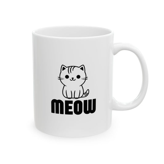 Funny Cat Ceramic Mug - Perfect Gift for Cat Lovers