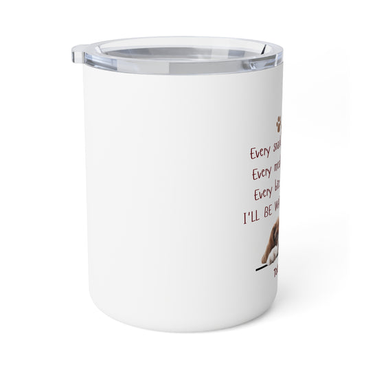 Insulated Coffee Mug - Perfect Gift for Dog Lovers with Heartwarming Quote