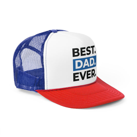 Best Dad Ever Trucker Cap - Perfect Gift for Father's Day