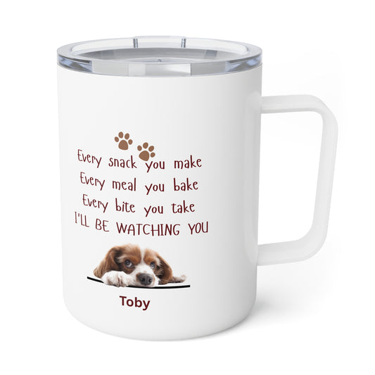 Insulated Coffee Mug - Perfect Gift for Dog Lovers with Heartwarming Quote